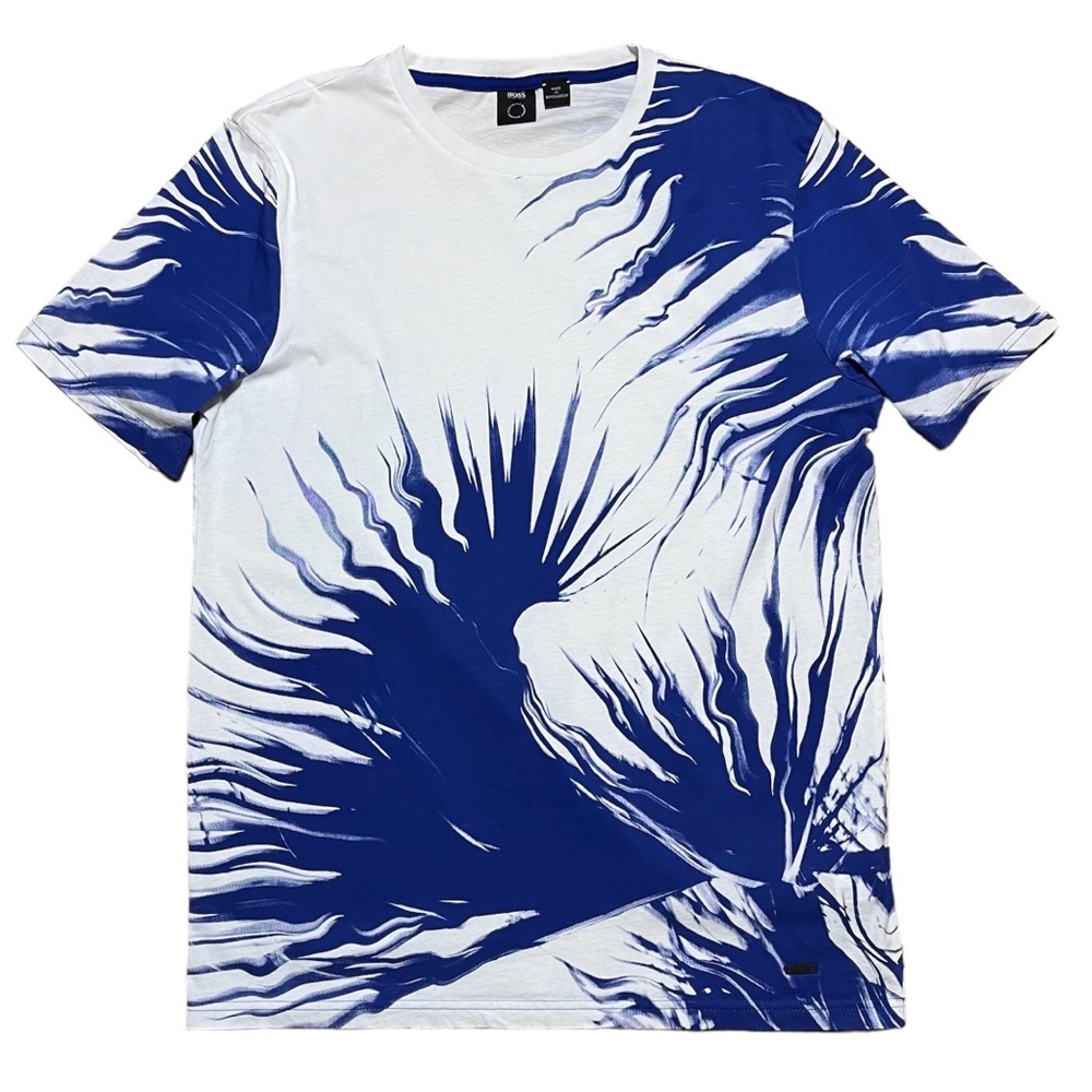 Hugo Boss Tepalmy Short Sleeve 100% Cotton T-Shirt Sz M
